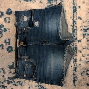 STS Blue Aubrey Distressed Fray Hem Short Size 27